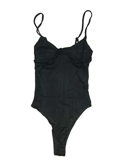 Olivaceous Bodysuit In Black