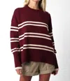 Olivaceous Bougee Sweater In Red