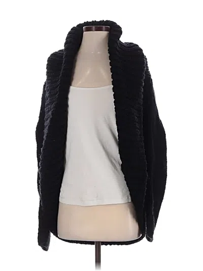 Pre-owned Olivaceous Cardigan Sweater In Black
