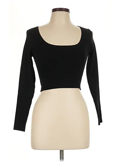 Pre-owned Olivaceous Cardigan Sweater In Black