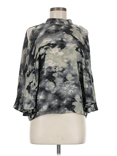 Pre-owned Olivaceous Cardigan Sweater In Gray