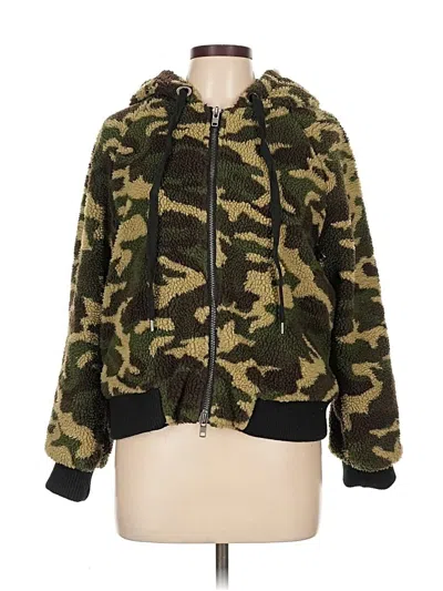 Pre-owned Olivaceous Cardigan Sweater In Green