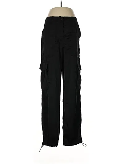 Pre-owned Olivaceous Cargo Pants In Black