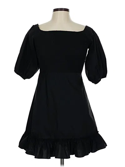 Pre-owned Olivaceous Casual Dress In Black