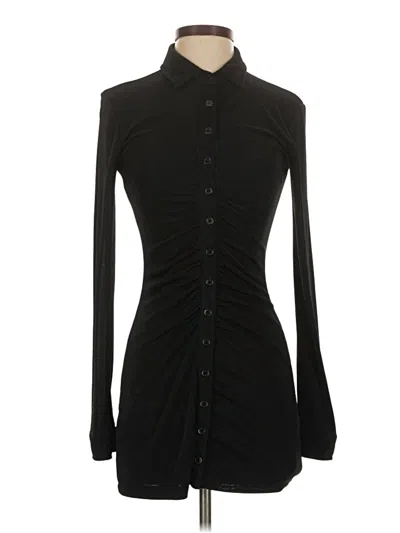 Pre-owned Olivaceous Casual Dress In Black