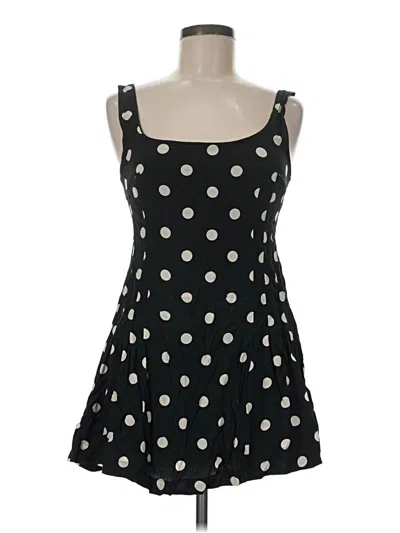 Pre-owned Olivaceous Casual Dress In Black
