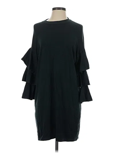 Pre-owned Olivaceous Casual Dress In Black