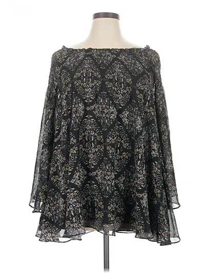 Pre-owned Olivaceous Casual Dress In Black