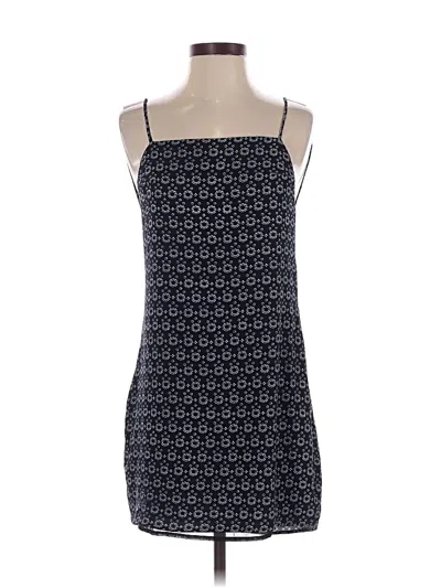 Pre-owned Olivaceous Casual Dress In Blue