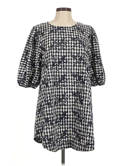 Pre-owned Olivaceous Casual Dress In Gray