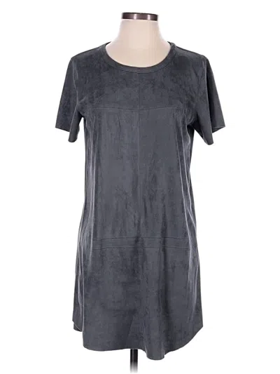 Pre-owned Olivaceous Casual Dress In Gray