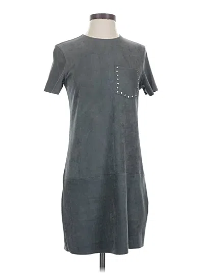 Pre-owned Olivaceous Casual Dress In Gray