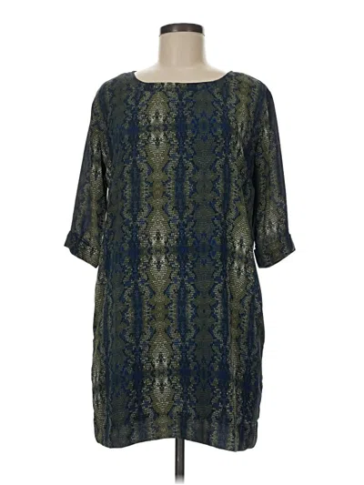 Pre-owned Olivaceous Casual Dress In Green