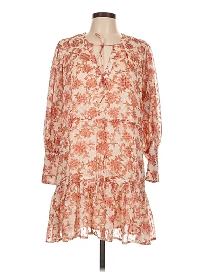 Pre-owned Olivaceous Casual Dress In Ivory
