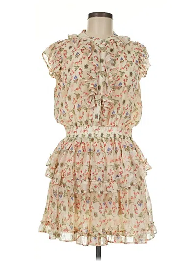 Pre-owned Olivaceous Casual Dress In Ivory