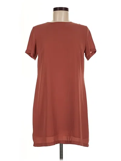 Pre-owned Olivaceous Casual Dress In Orange