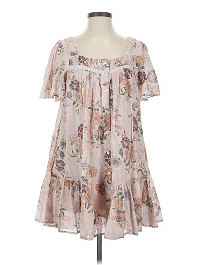 Pre-owned Olivaceous Casual Dress In Pink