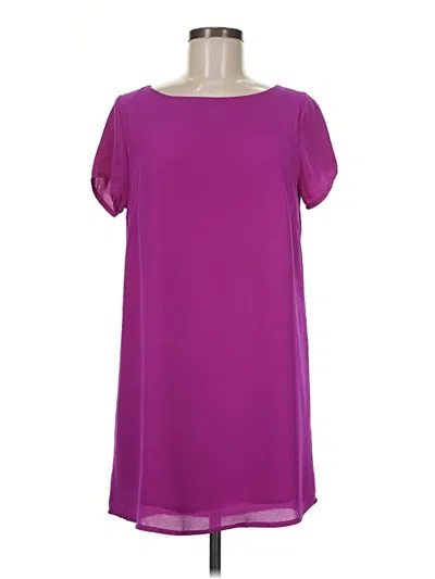 Pre-owned Olivaceous Casual Dress In Purple
