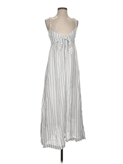 Pre-owned Olivaceous Casual Dress In Silver