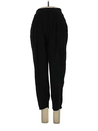 Pre-owned Olivaceous Casual Pants In Black