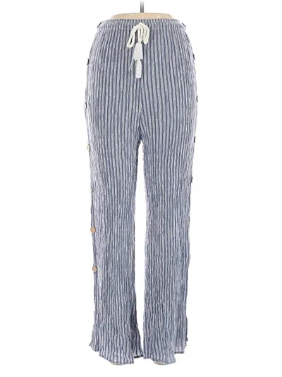 Pre-owned Olivaceous Casual Pants In Blue