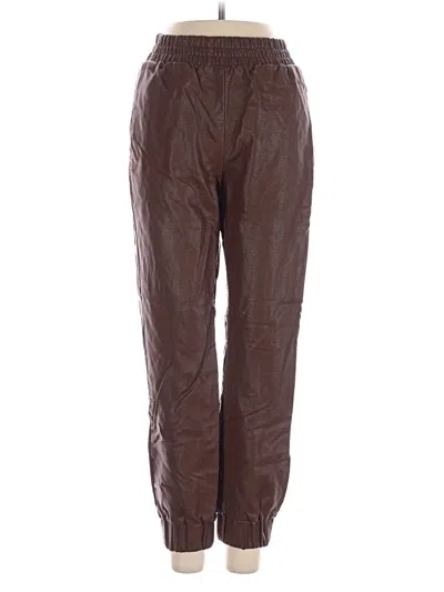 Pre-owned Olivaceous Casual Pants In Brown