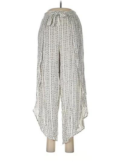 Pre-owned Olivaceous Casual Pants In Silver