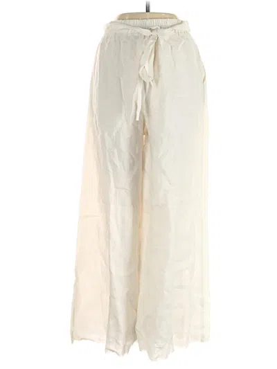 Pre-owned Olivaceous Casual Pants In White