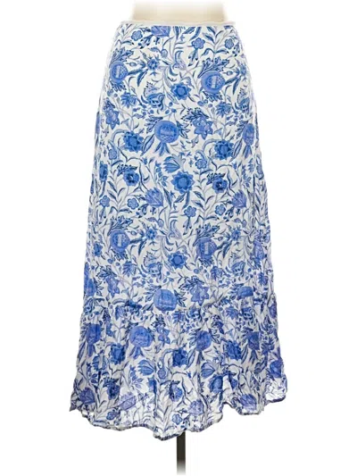Pre-owned Olivaceous Casual Skirt In Blue
