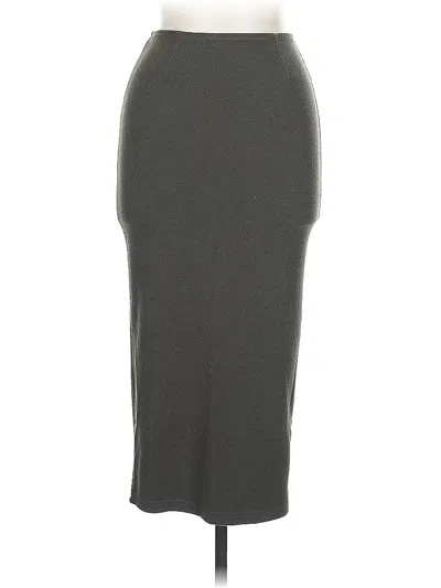 Pre-owned Olivaceous Casual Skirt In Gray