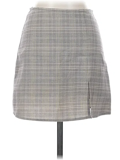 Pre-owned Olivaceous Casual Skirt In Gray
