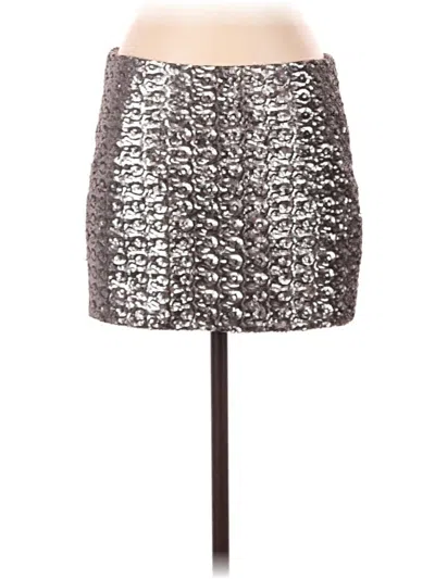 Pre-owned Olivaceous Casual Skirt In Gray