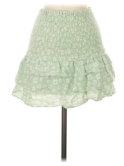 Pre-owned Olivaceous Casual Skirt In Green