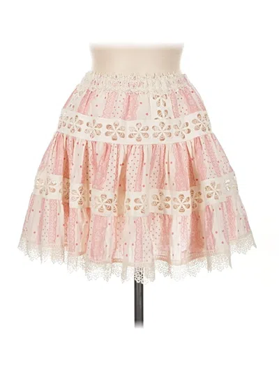 Pre-owned Olivaceous Casual Skirt In Pink