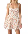 Olivaceous Clementine Crush Romper In Orange In Neutral