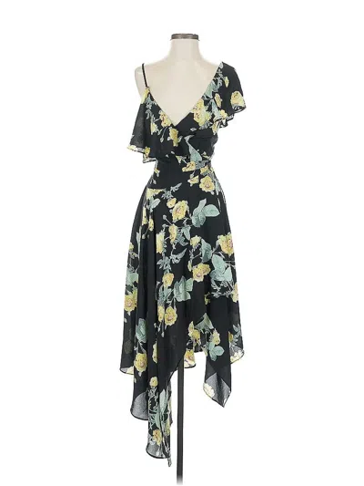 Pre-owned Olivaceous Cocktail Dress In Black