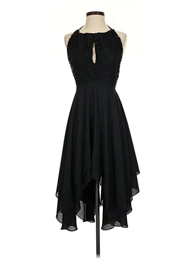 Pre-owned Olivaceous Cocktail Dress In Black