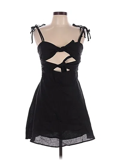 Olivaceous Cocktail Dress In Black