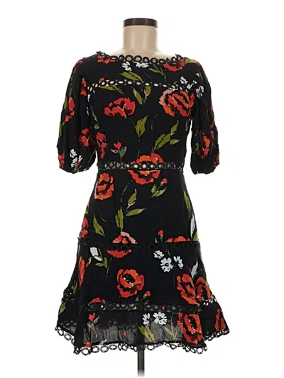 Olivaceous Cocktail Dress In Black