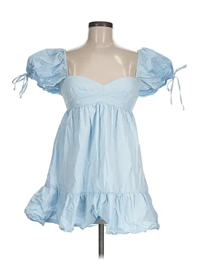 Pre-owned Olivaceous Cocktail Dress In Blue