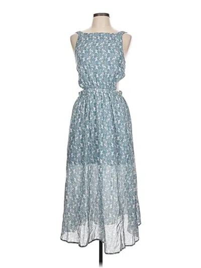 Pre-owned Olivaceous Cocktail Dress In Blue