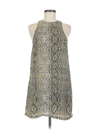Pre-owned Olivaceous Cocktail Dress In Gray