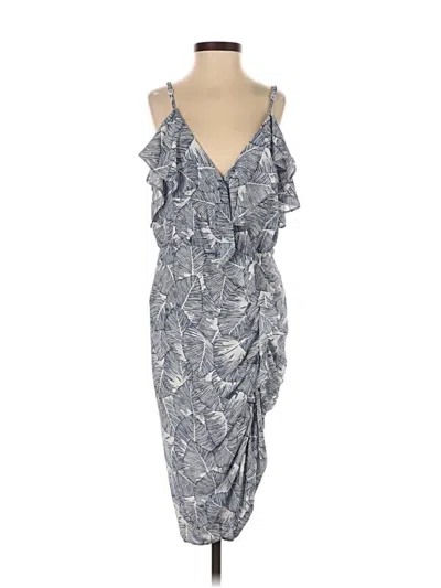Pre-owned Olivaceous Cocktail Dress In Gray