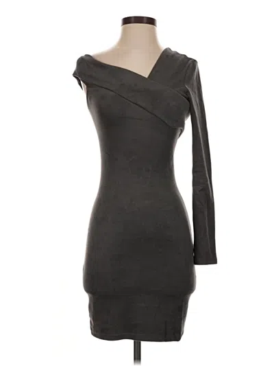 Pre-owned Olivaceous Cocktail Dress In Gray