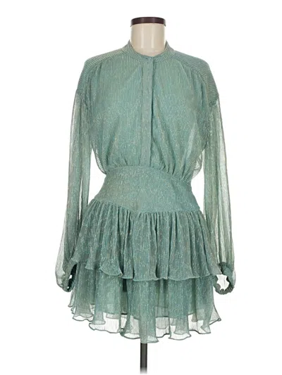 Pre-owned Olivaceous Cocktail Dress In Green