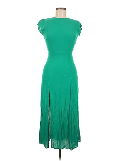 Pre-owned Olivaceous Cocktail Dress In Green