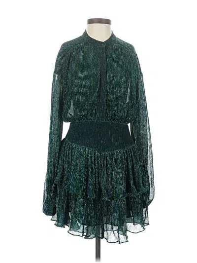 Olivaceous Cocktail Dress In Green