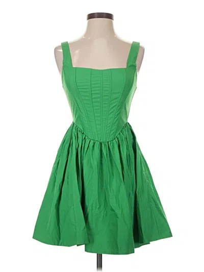 Olivaceous Cocktail Dress In Green