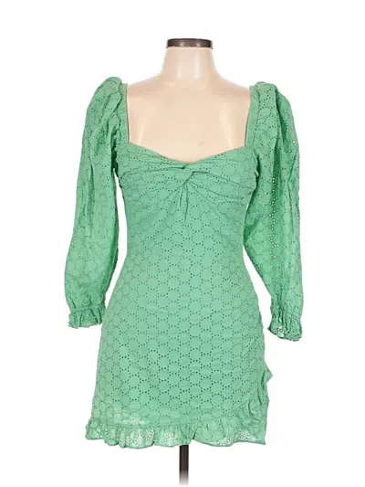 Pre-owned Olivaceous Cocktail Dress In Green