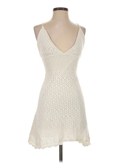 Pre-owned Olivaceous Cocktail Dress In Ivory